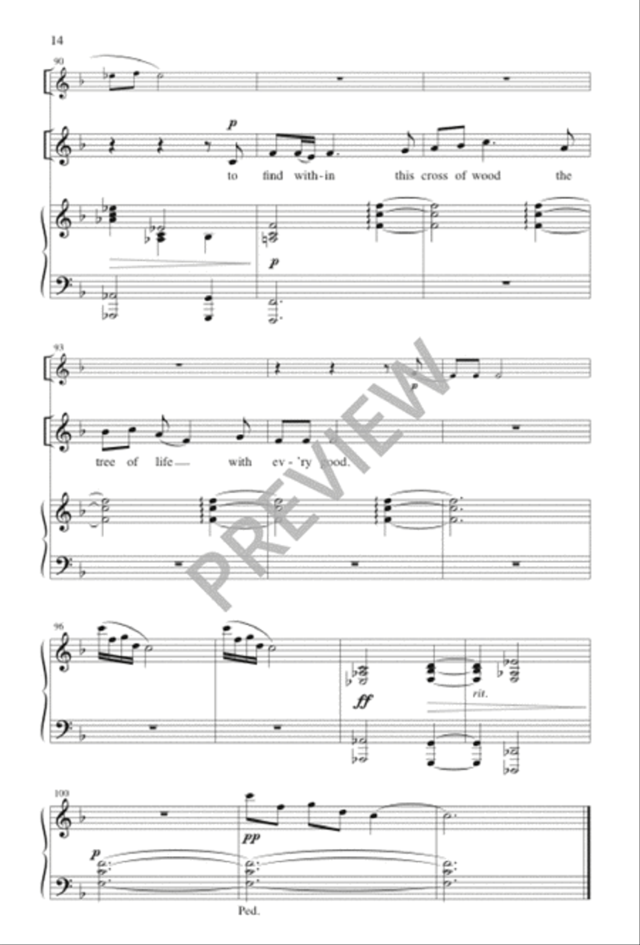 The Tree of Life 3-Part scores gallery preview page 15