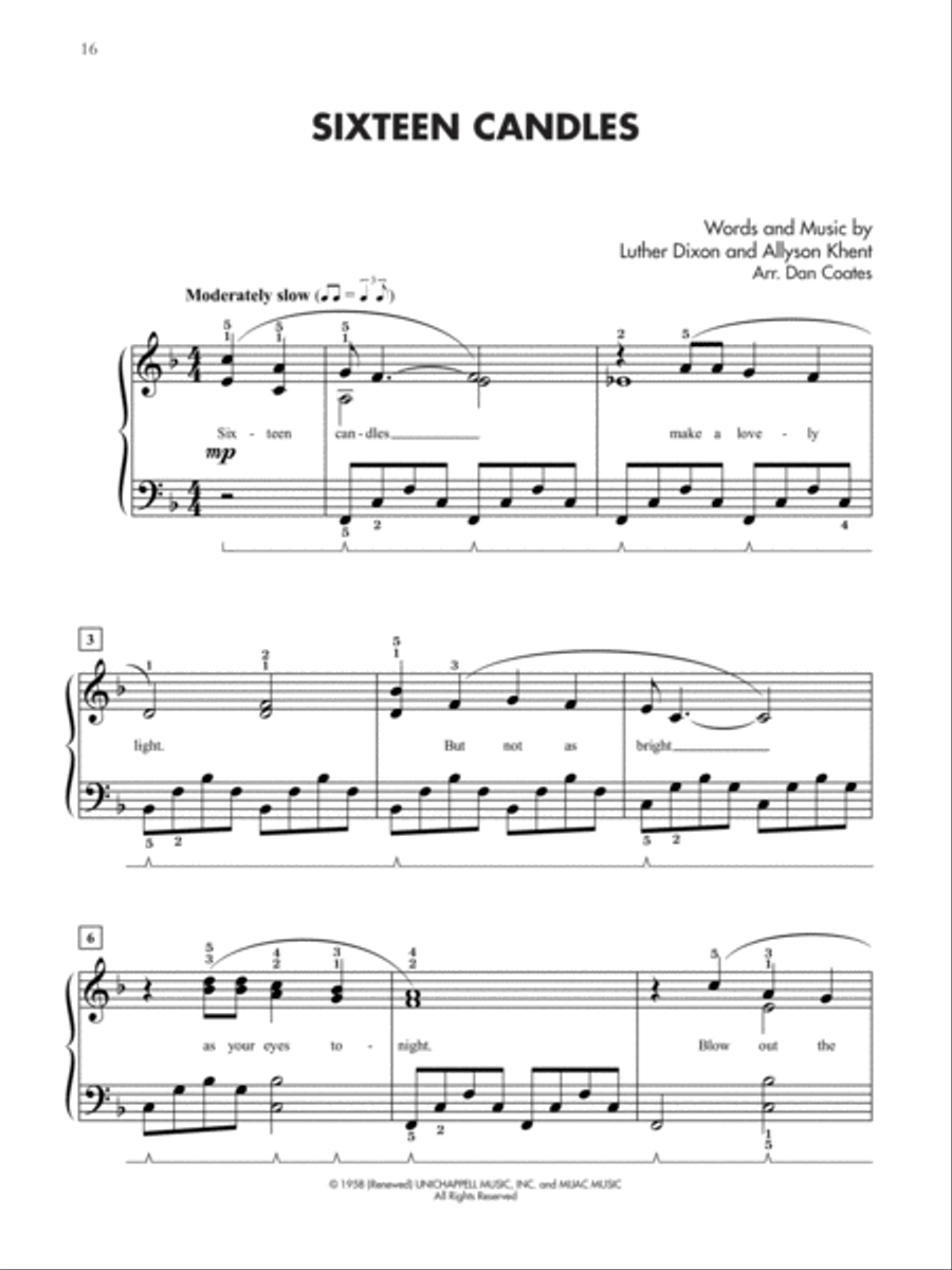 Jukebox Hits for Teens, Book 2 Piano Solo scores gallery preview page 4