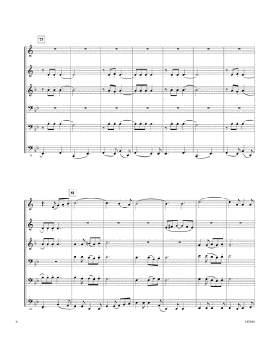 O Holy Night Chamber Music scores gallery preview page 6