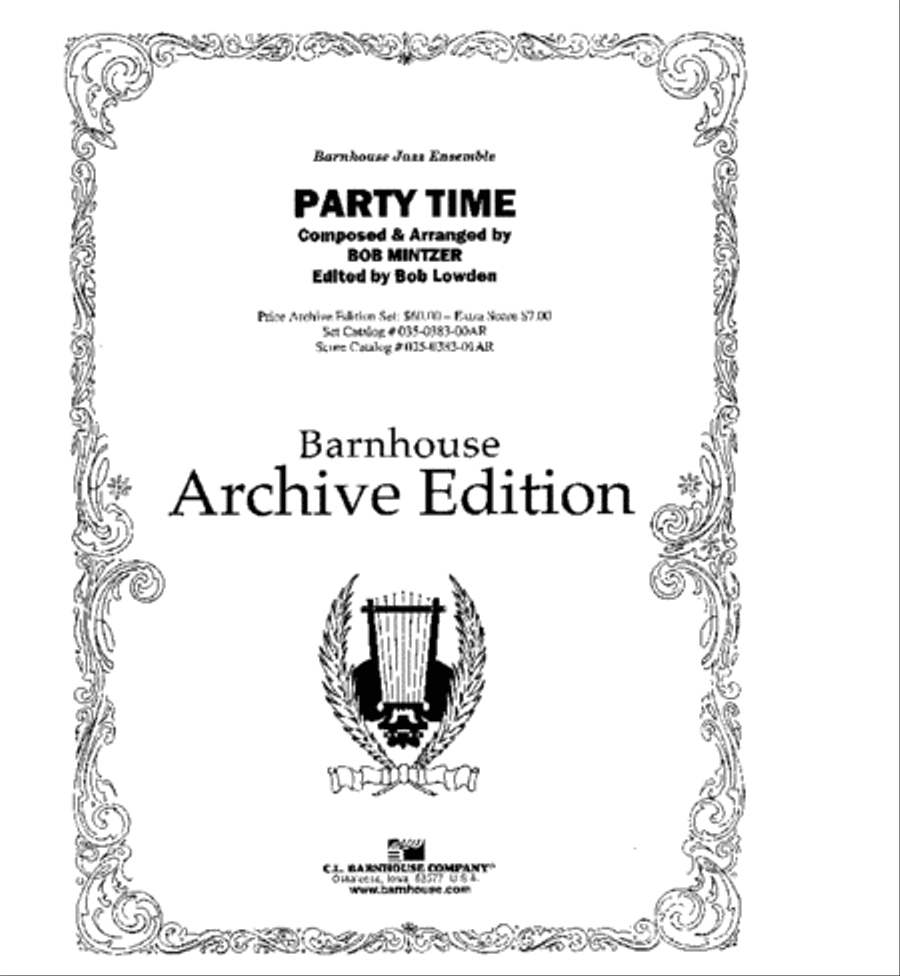 Party Time Jazz Ensemble scores gallery preview page 2
