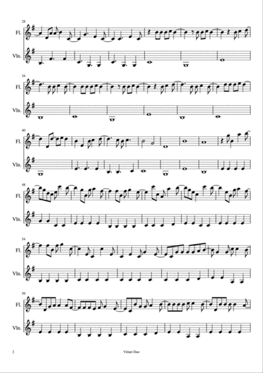 Another Love Flute scores gallery preview page 2