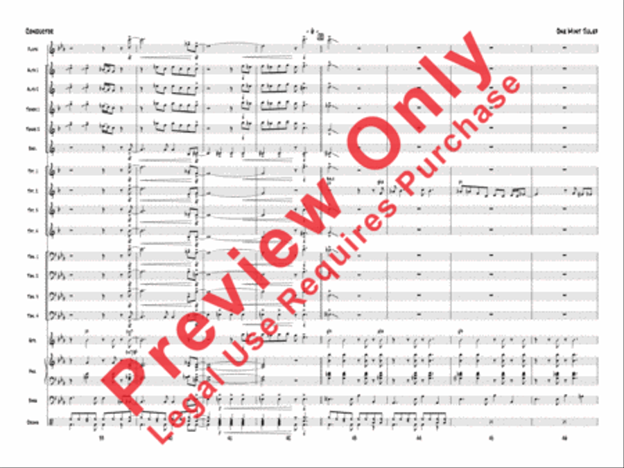 One Mint Julep One Mint Julep Jazz Ensemble scores gallery preview page 29