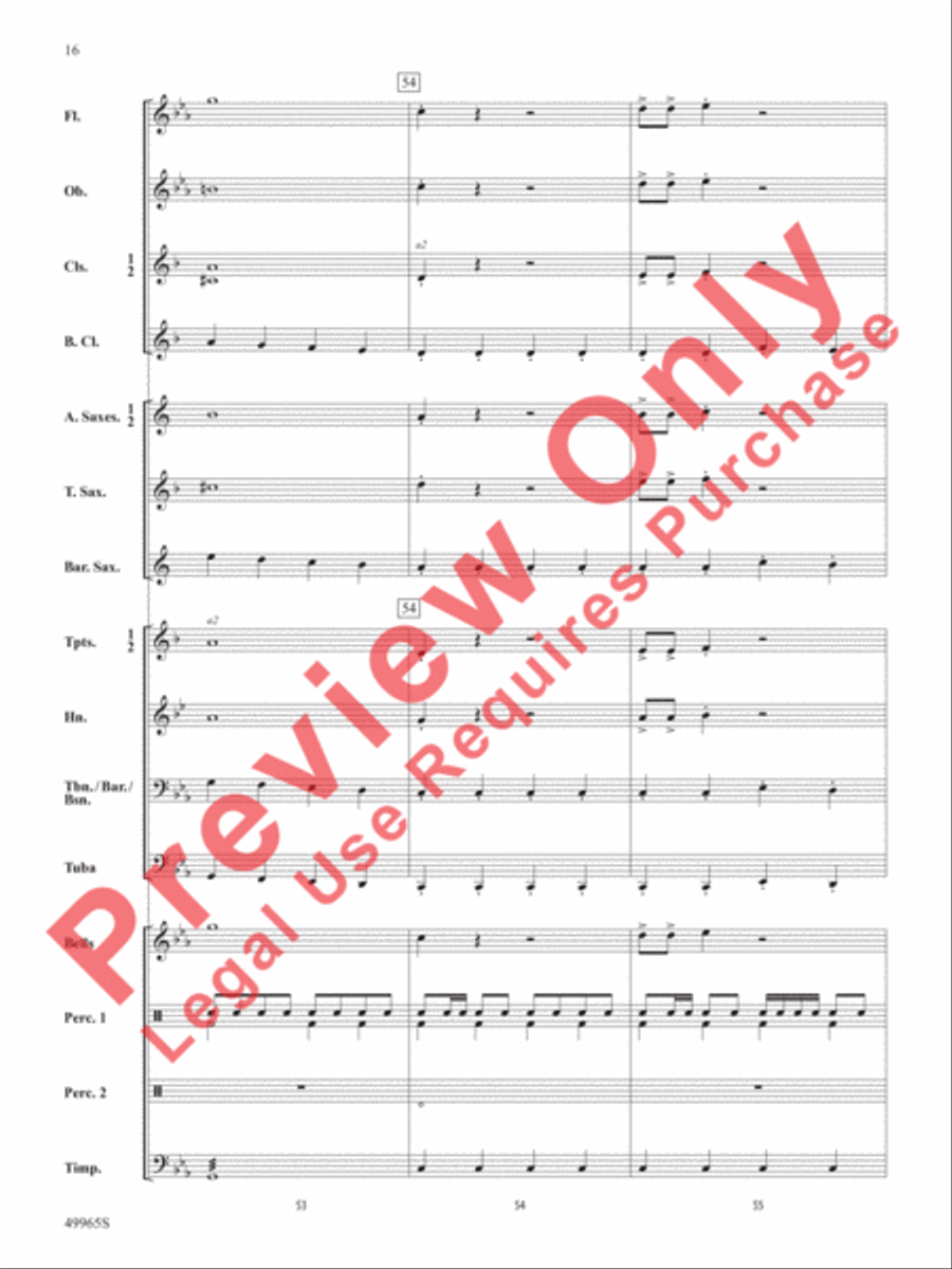 At Max Power! Concert Band scores gallery preview page 17