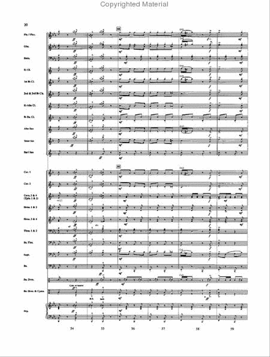 El Capitan Concert Band scores gallery preview page 10