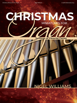 Book cover for Christmas Miniatures for Organ