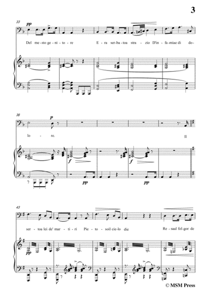 Verdi-Il lacerate spirito(A te l'estremo addio) in d minor, for Voice and Piano image number null