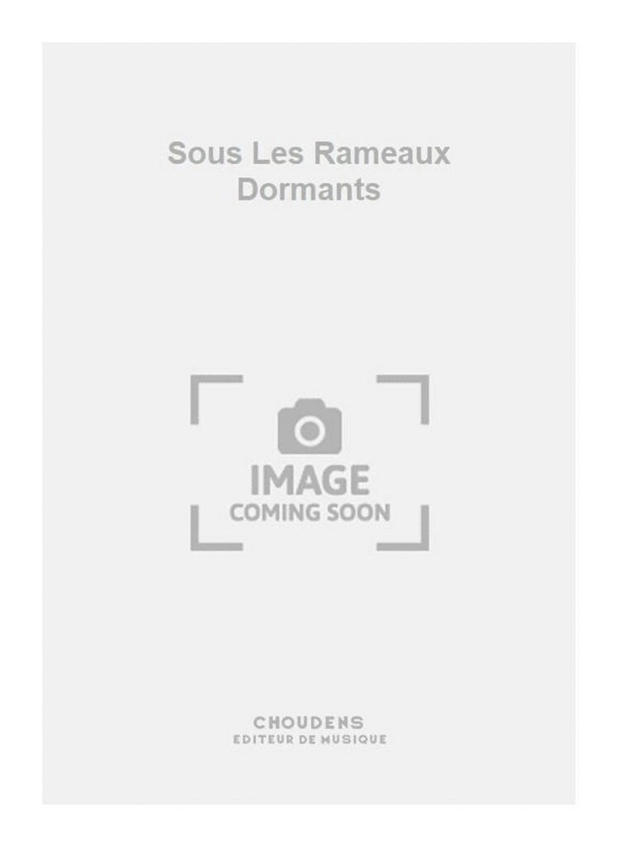 Sous Les Rameaux Dormants Voice Solo scores gallery preview page 1
