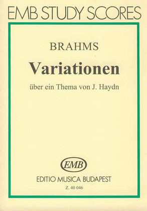 Variationen über ein Thema von J. Haydn op. 56a
