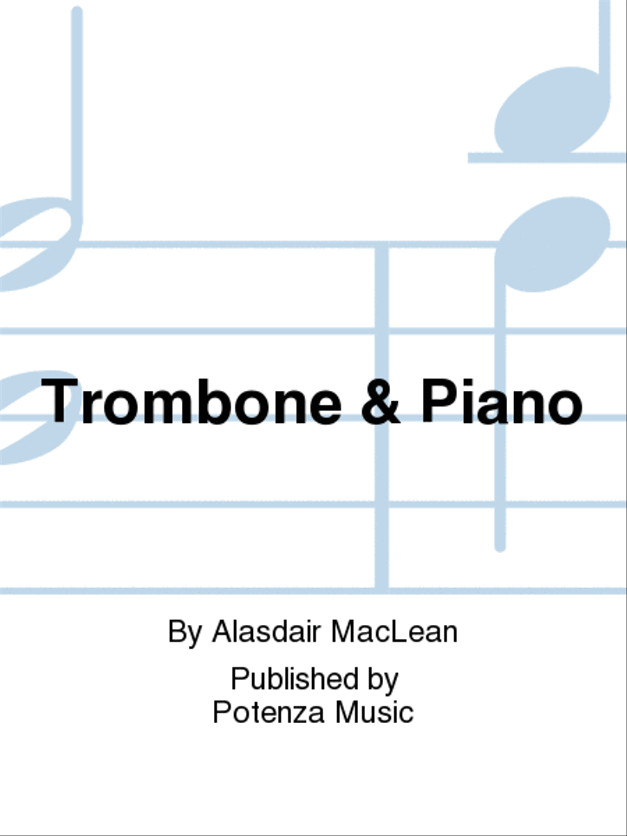 Trombone & Piano Piano Accompaniment scores gallery preview page 1