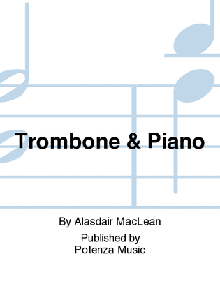 Book cover for Trombone & Piano