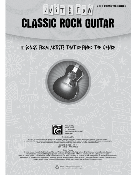 Just for Fun -- Classic Rock Guitar