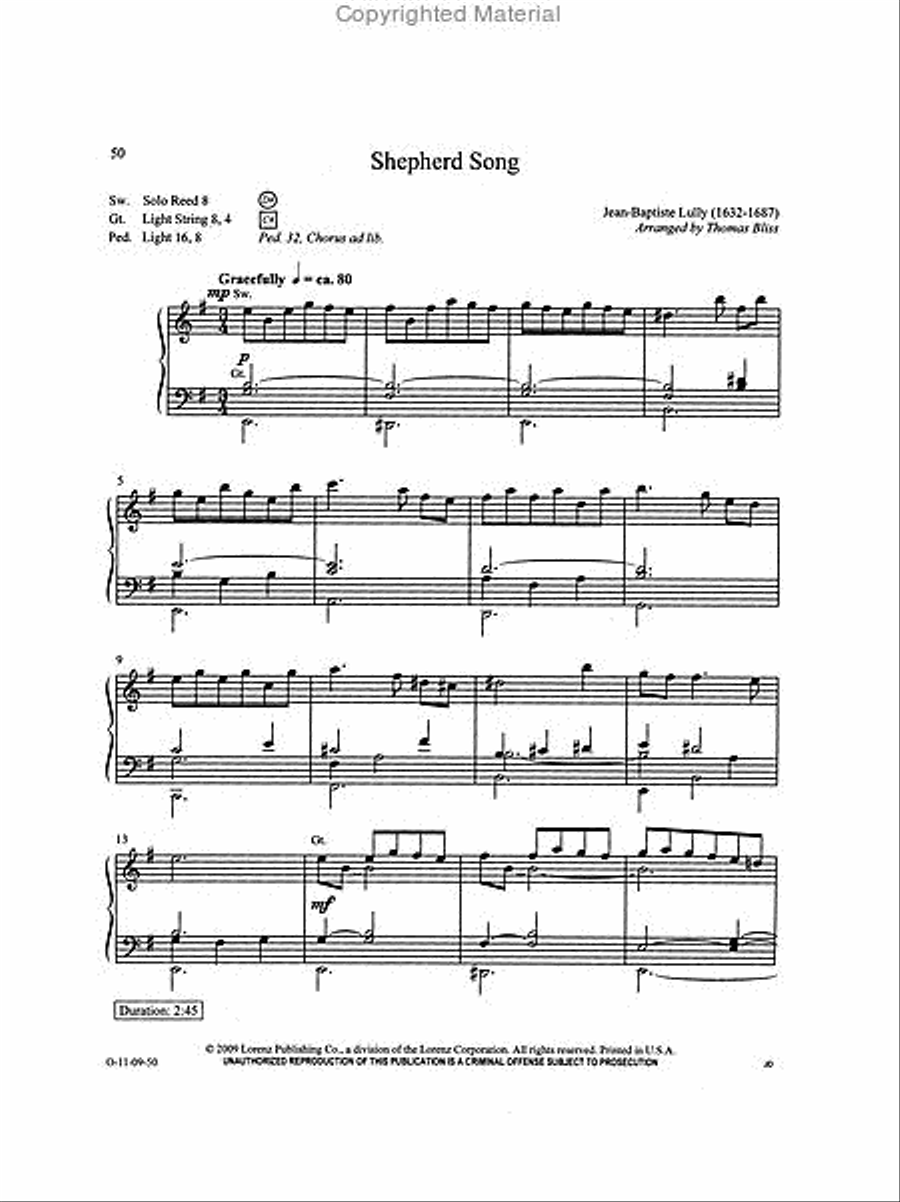 Easy Organ Library, Vol. 48 Organ Solo scores gallery preview page 5