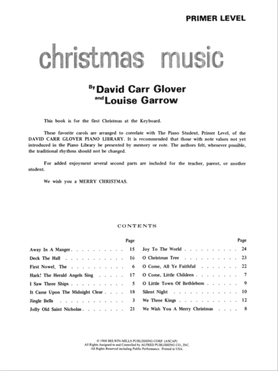 Christmas Music Piano Method scores gallery preview page 2
