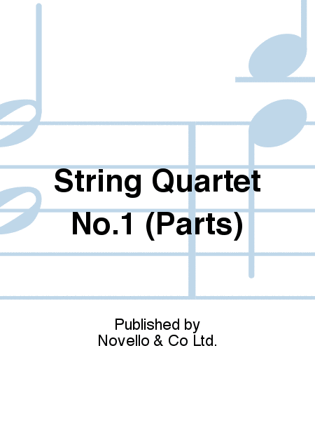 String Quartet No.1 (Parts)  Sheet Music
