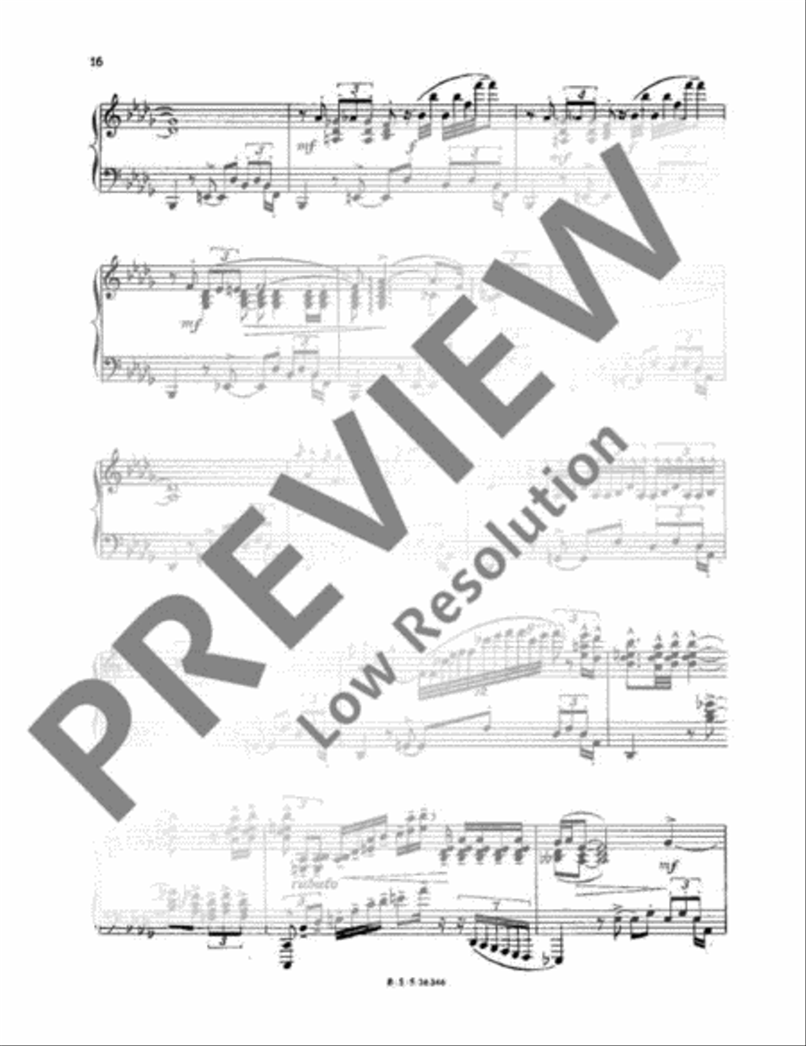 Caprichos Piano Solo scores gallery preview page 17