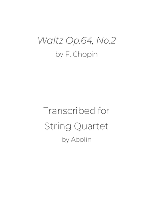 Book cover for Chopin: Waltz Op.64, No.2 - String Quartet