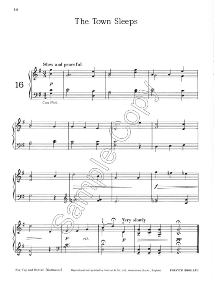 Rag Tag and Bobtail Piano Solo scores gallery preview page 4