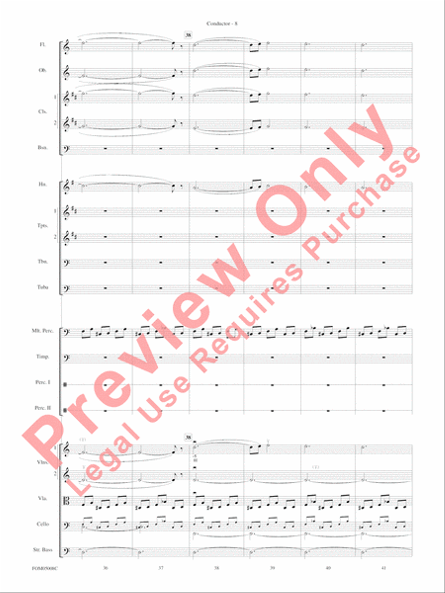 Battle of the Heroes (from Star Wars: Episode III Revenge of the Sith) Full Orchestra scores gallery preview page 11