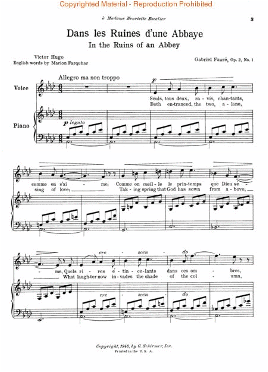 25 Selected Songs Piano, Vocal scores gallery preview page 3