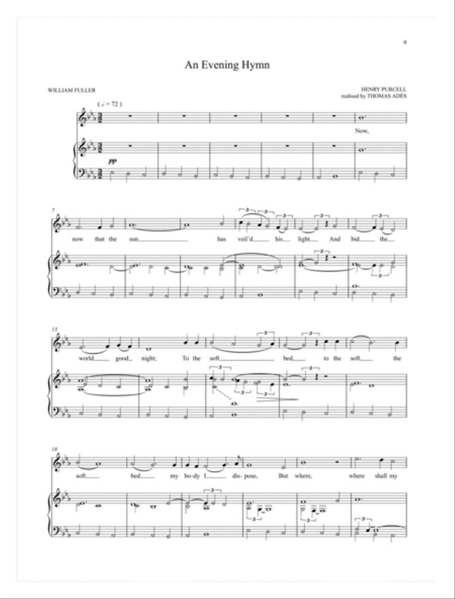 Four Songs Voice scores gallery preview page 4
