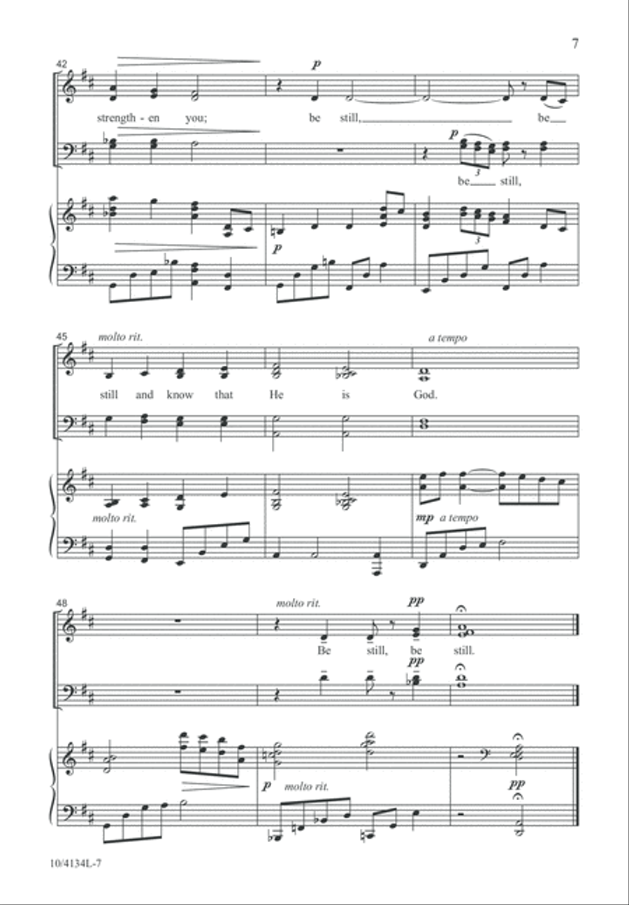 Be Still and Know Divisi scores gallery preview page 7