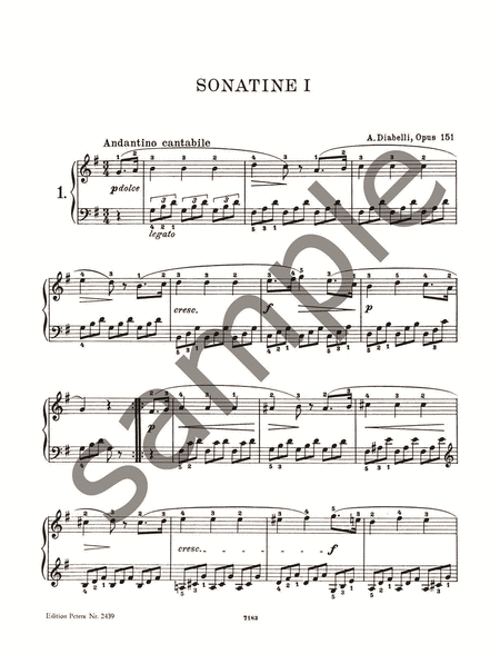 Sonatinas for Piano