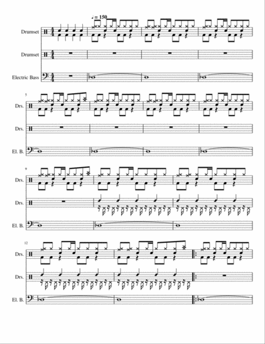 I Don't Know But I Like It Bass Guitar scores gallery preview page 1