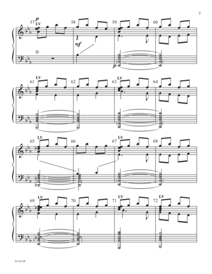 Once in Royal David's City 5-Octaves scores gallery preview page 6