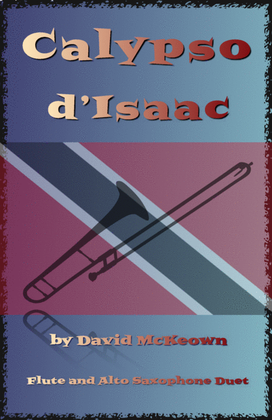 Book cover for Calypso d'Isaac, for Flute and Alto Saxophone Duet