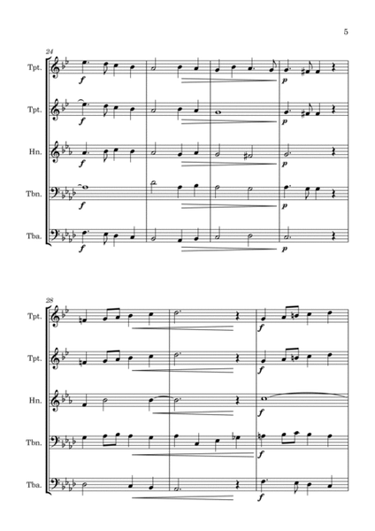 Christ Our Passover, Op. 29 (for Brass Quintet) image number null