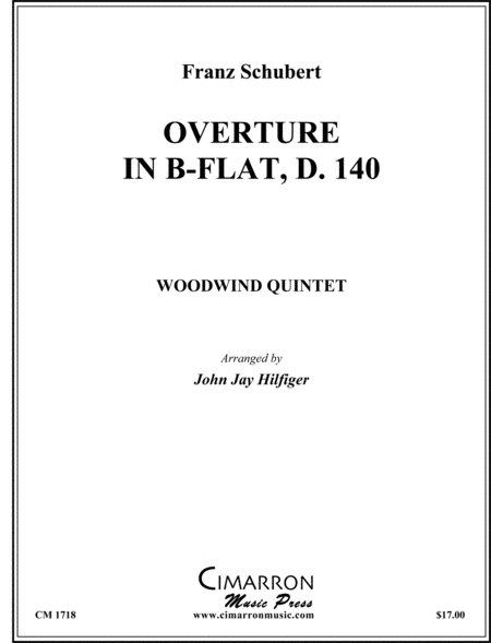 Overture in B-flat, D. 470