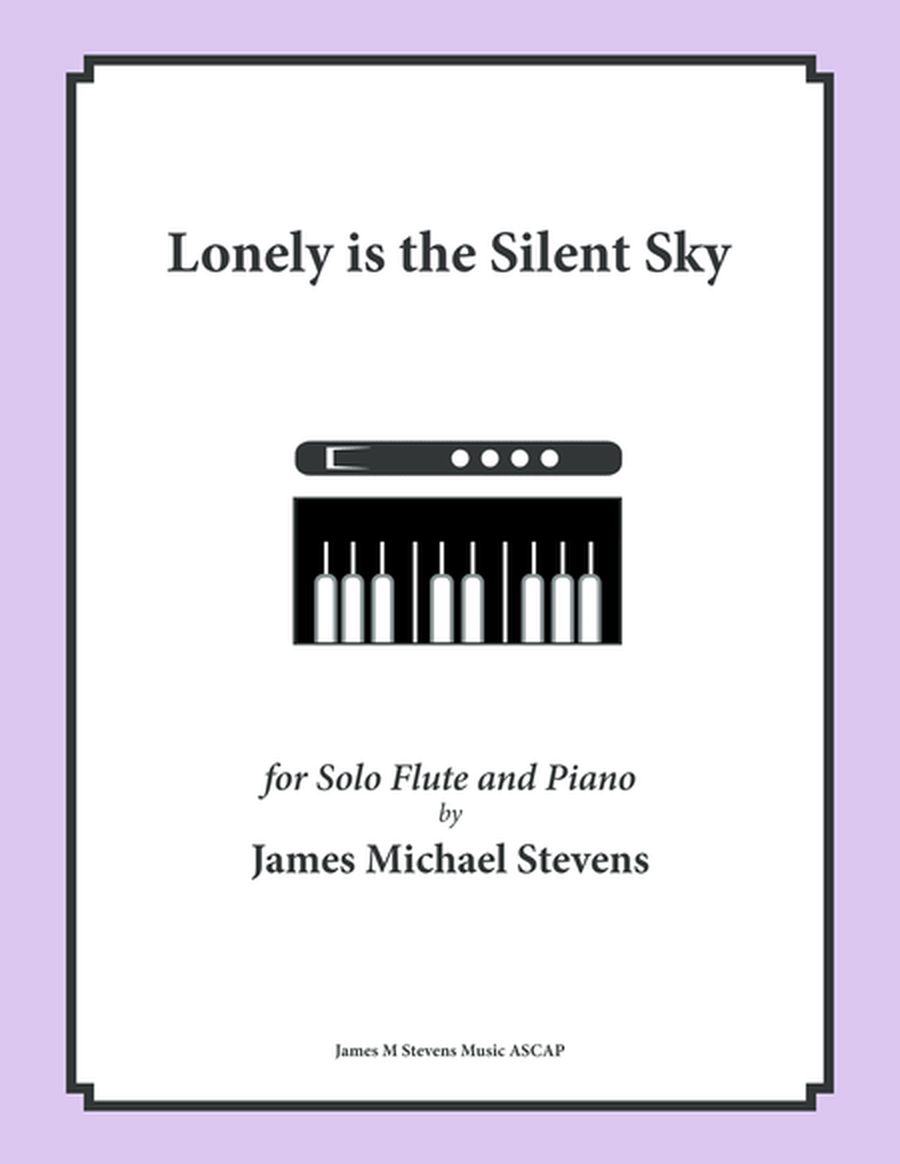 Lonely is the Silent Sky - Flute & Piano image number null
