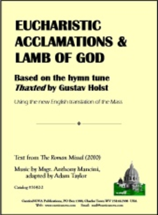 Book cover for Thaxted Acclamations