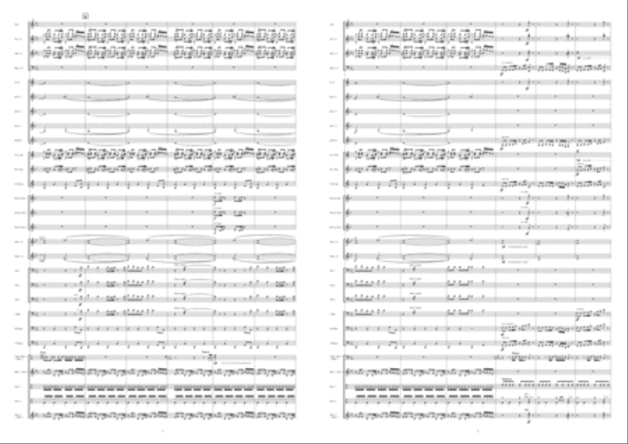 Two Tribes Two Tribes Concert Band scores gallery preview page 4