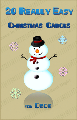 Book cover for 20 Really Easy Christmas Carols for Oboe