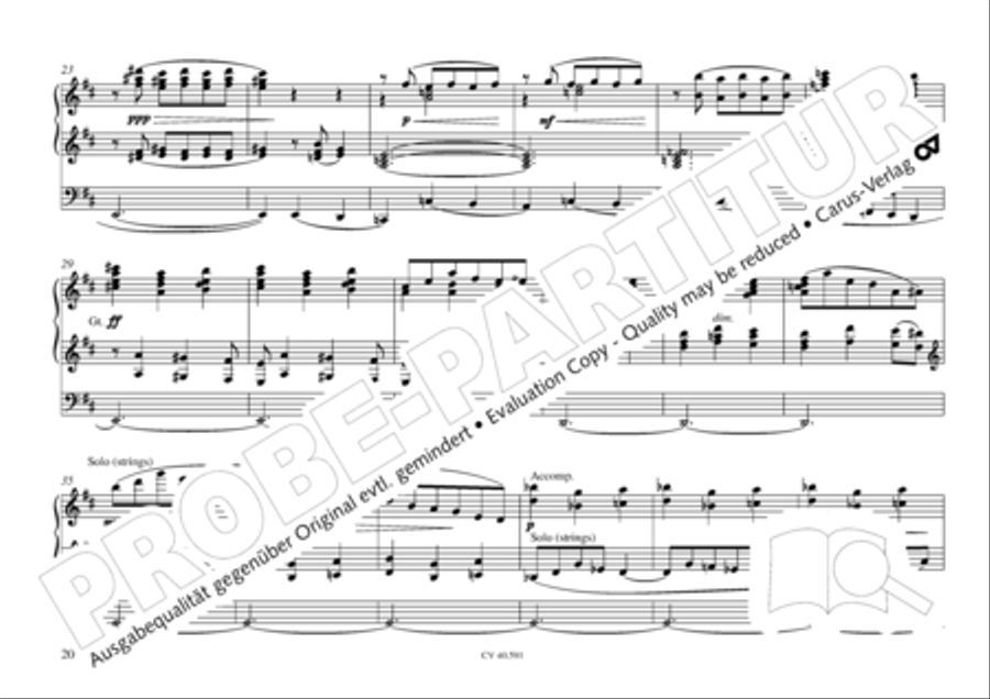 Free Organ Music from the Romantic Period, Vol. III (Freie Orgelmusik der Romantik, Band III) Organ scores gallery preview page 21