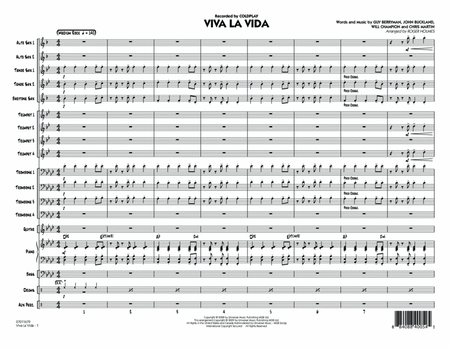 Viva La Vida - Full Score