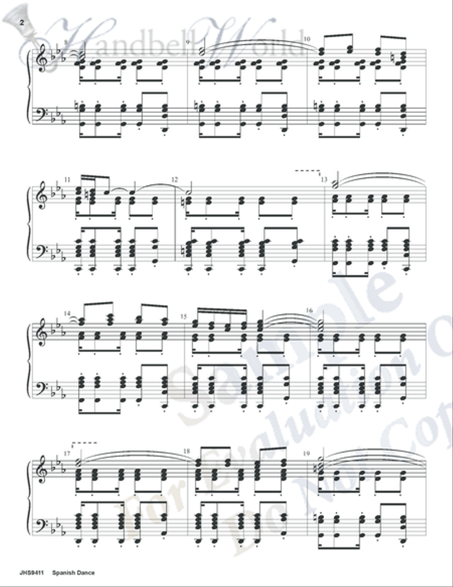 Spanish Dance 5-Octaves scores gallery preview page 2