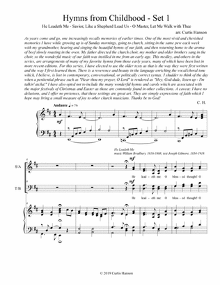 Hymns from Childhood - Set 1 (SATB)