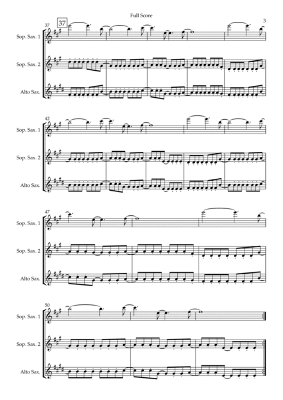 Clarity Clarity Woodwind Trio scores gallery preview page 3