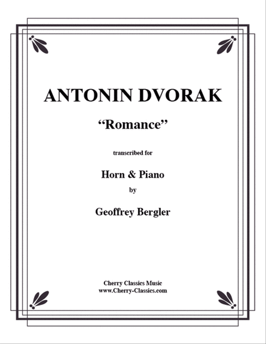 Romance for Horn & Piano Horn scores gallery preview page 1
