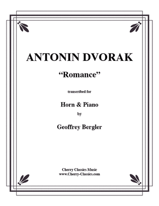 Book cover for Romance for Horn & Piano