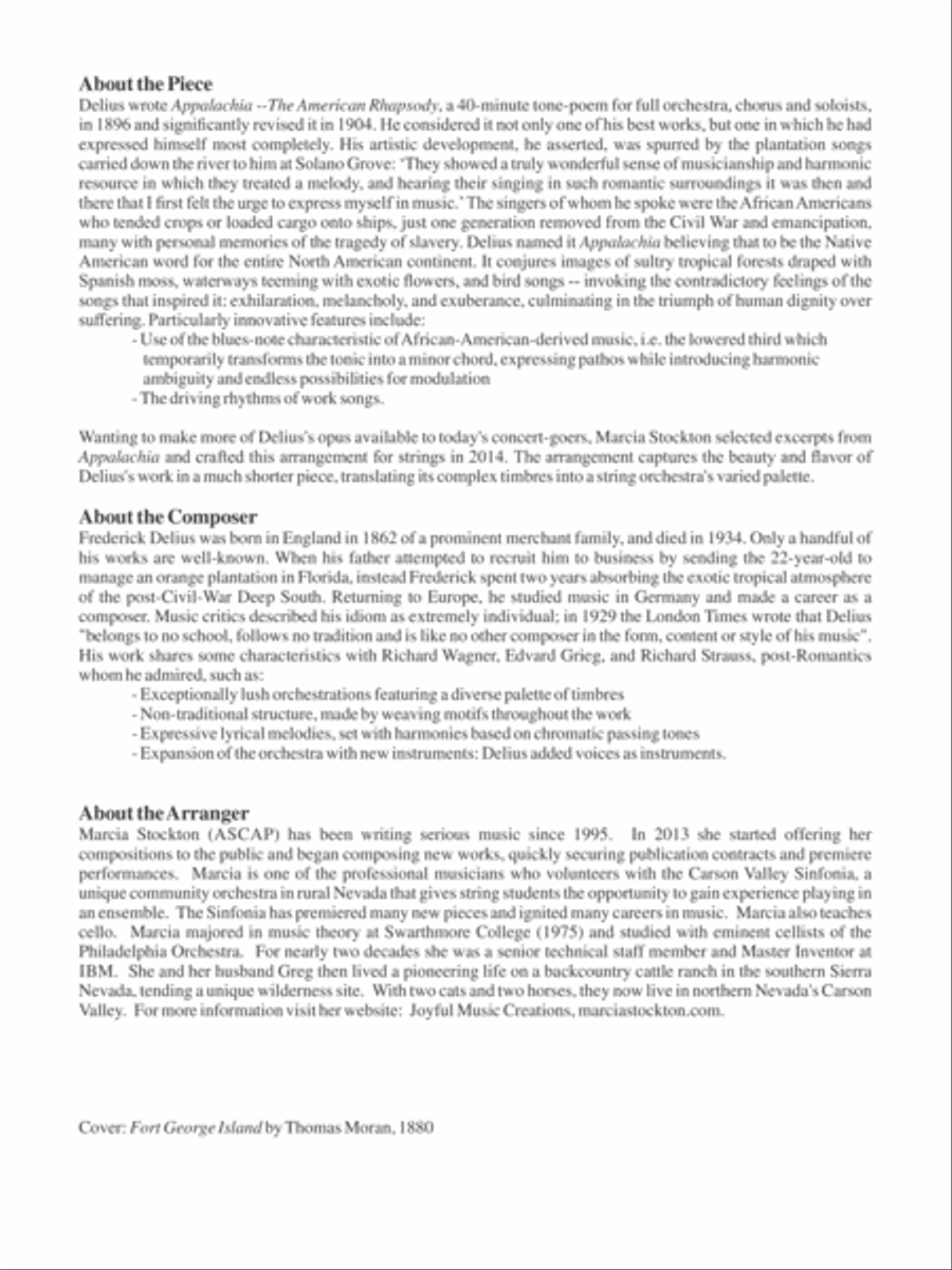Appalachia String Orchestra scores gallery preview page 3