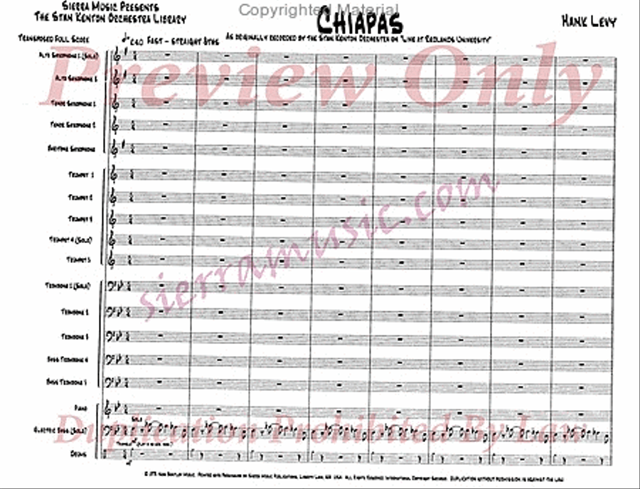 Chiapas Jazz Ensemble scores gallery preview page 2