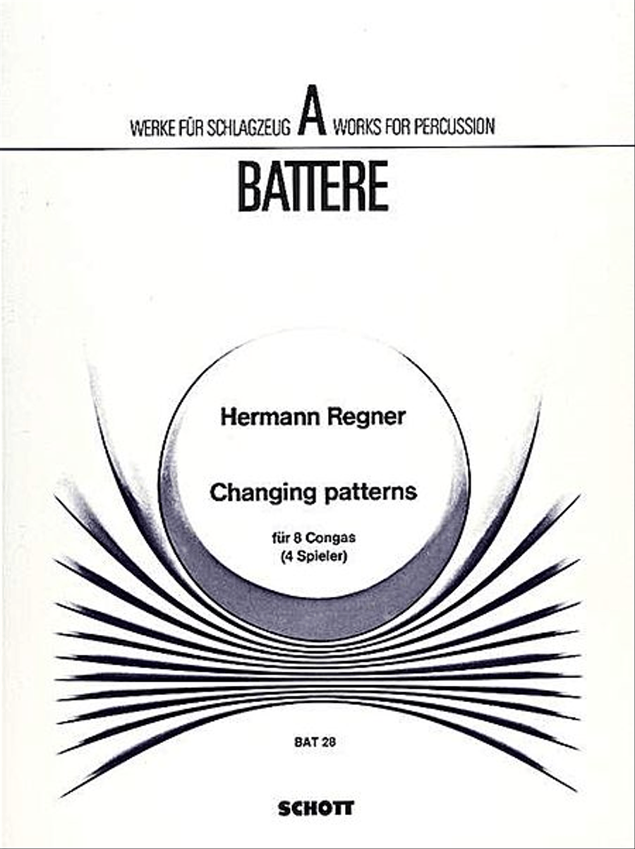 Changing Patterns Percussion scores gallery preview page 1