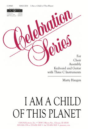 Book cover for I Am a Child of This Planet
