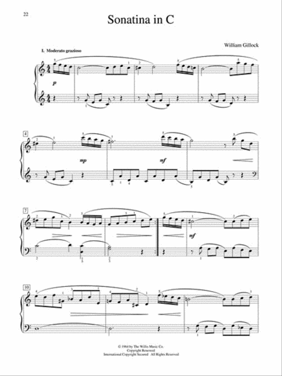 Accent on Classical Piano scores gallery preview page 6
