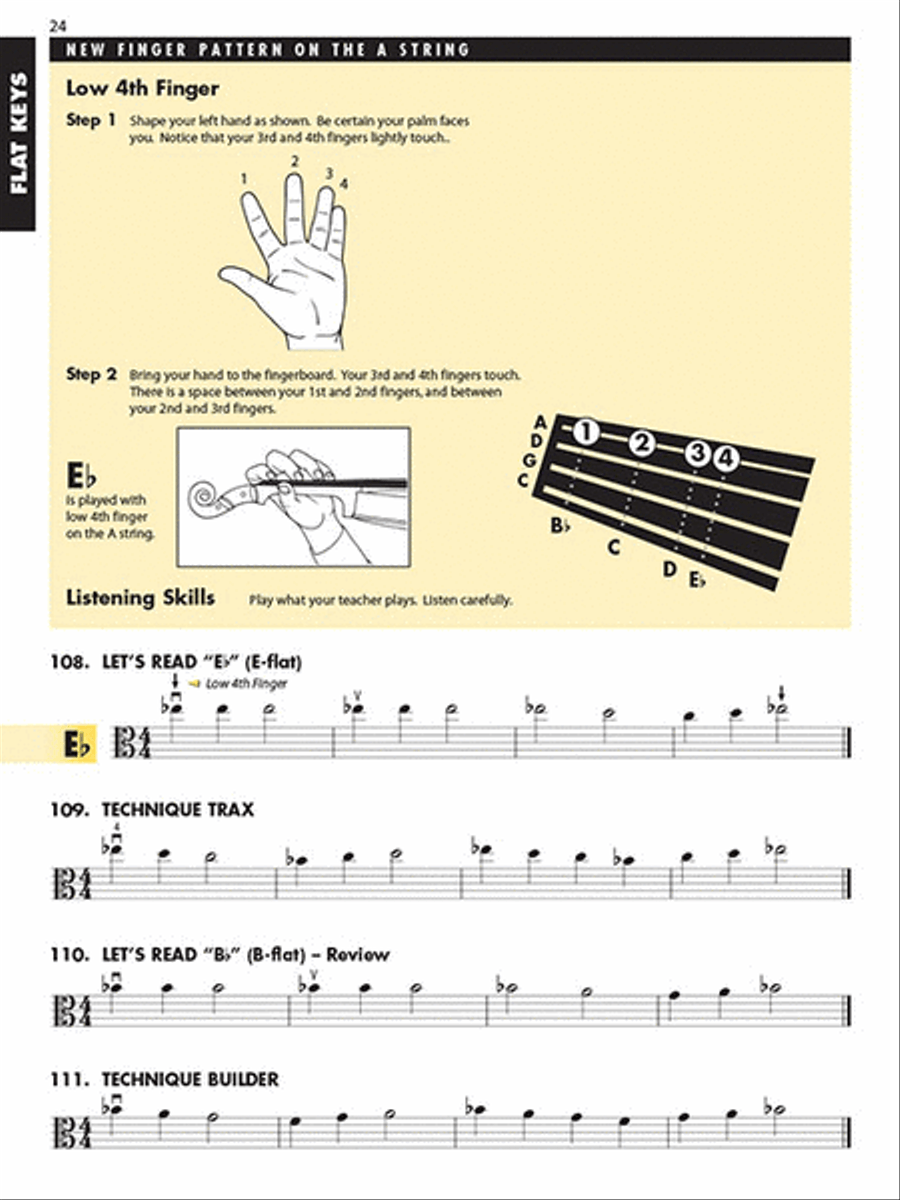 Essential Elements for Strings – Book 2 with Online Resources String Orchestra scores gallery preview page 4
