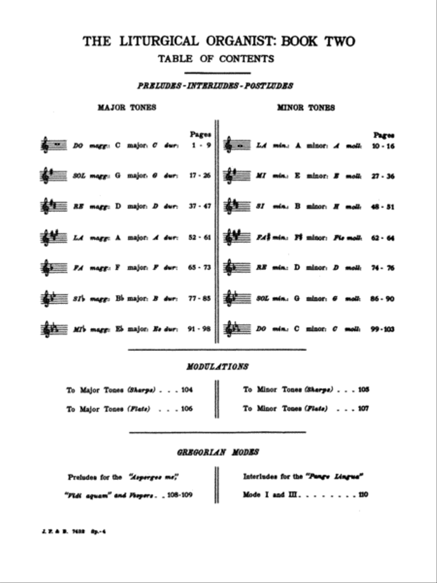 The Liturgical Organist, Volume 2 Organ scores gallery preview page 2