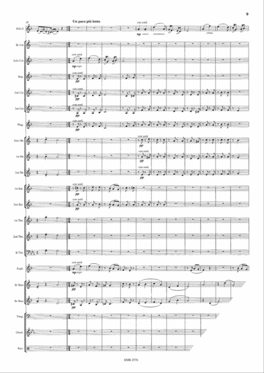 Zigeunerweisen Brass Band scores gallery preview page 10